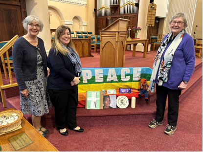Marple Methodists and Quakers at the joint service